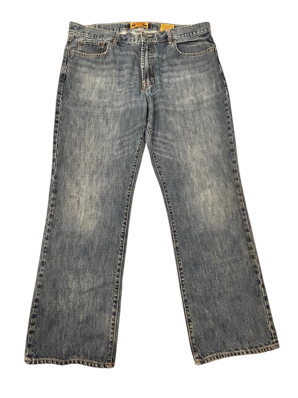 Ross Thomson Straight Fit Blue Denim Jeans GAP 1969 Hardware Men’s 40x30 Western